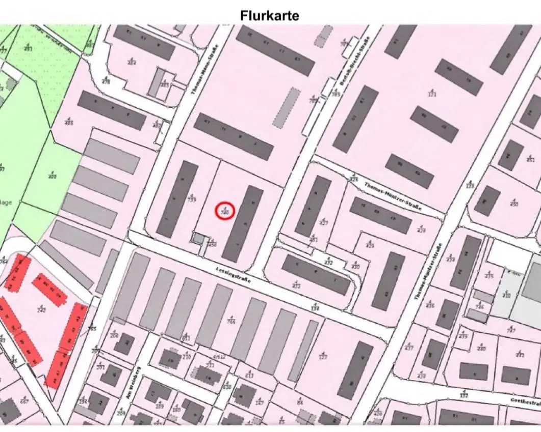 33 appartementen op 2.652 m² perceel in Roßleben Halle, Leipzig - Duitsland