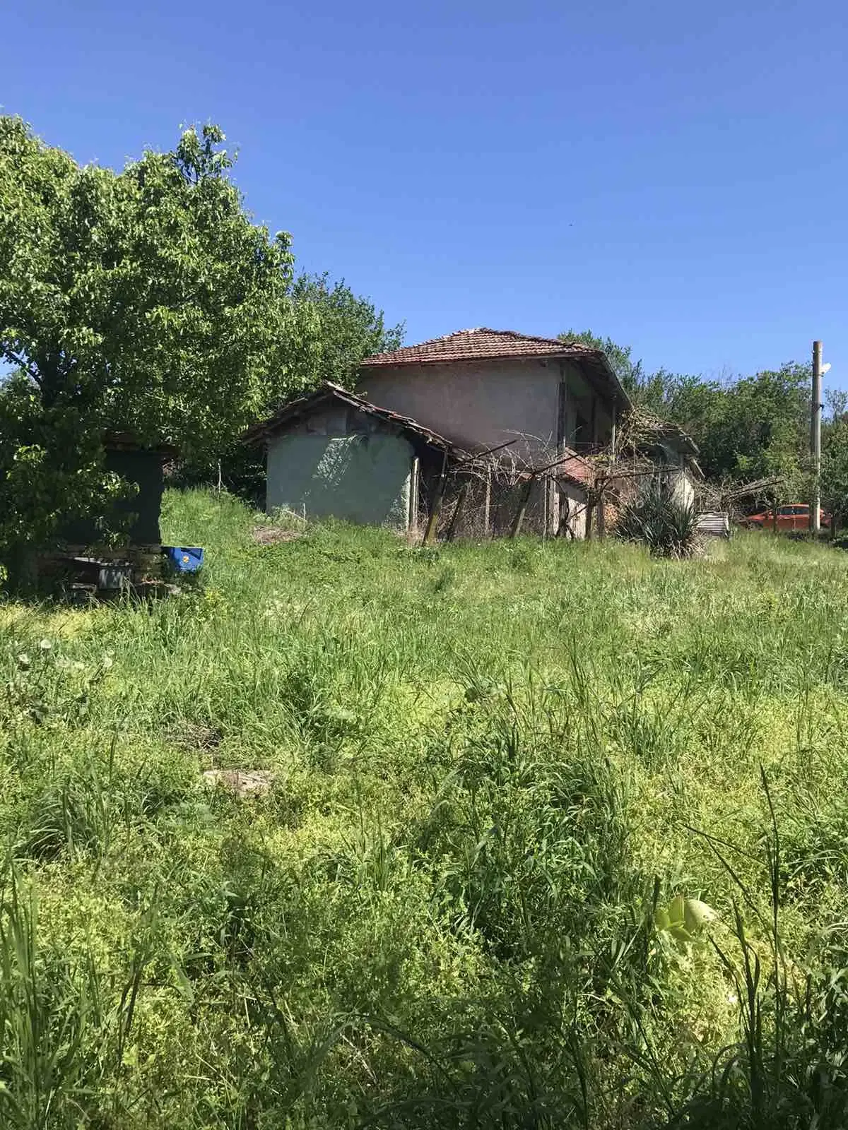 Authentiek 100 jaar oud landelijk huis + 1.006 m² grond in Glavan, Silistra - Bulgarije