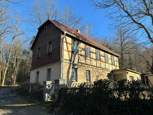 Recreatiehuis nabij Aumatal Sperre Wasser, Weida Liebsdorf, Thüringen - Duitsland