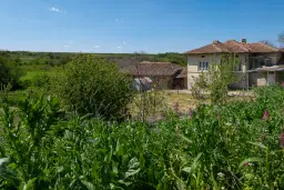 2-laagse grote woning, bijgebouwen + 1.110 m² grond in Polkovnik Dyakovo - Bulgarije