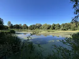 Vakwerkhuis met ruime tuin en bijgebouw op perceel van 821 m² in Dobitschen - Duitsland