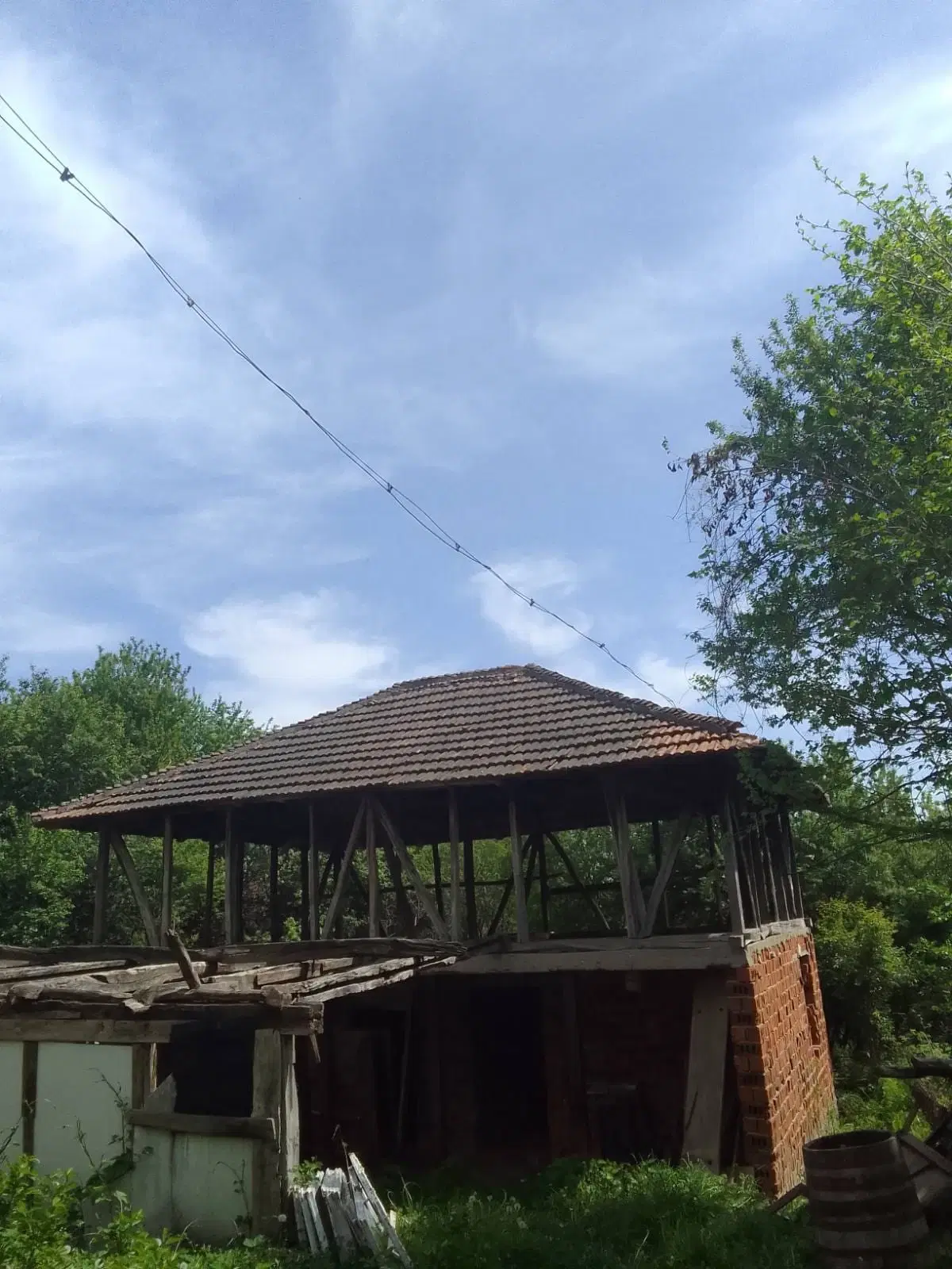 Lion's huis, bijgebouw en 1.050 m² grond in Rakovitsa, Vidin - Bulgarije