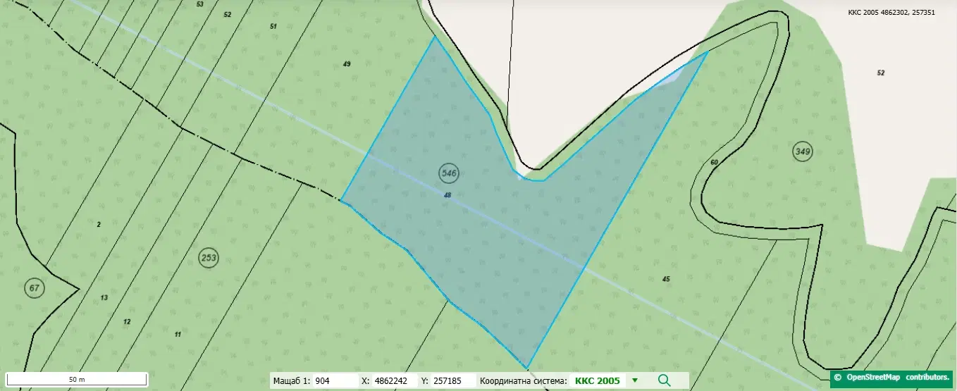 6.202 m² bosgrond in Kula, Vidin, Bulgarije