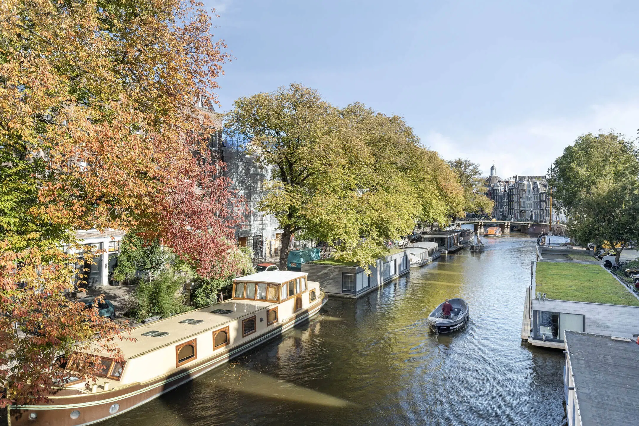 Grachtenpand met schuilkerk | Amsterdam, Brouwersgracht 130-134