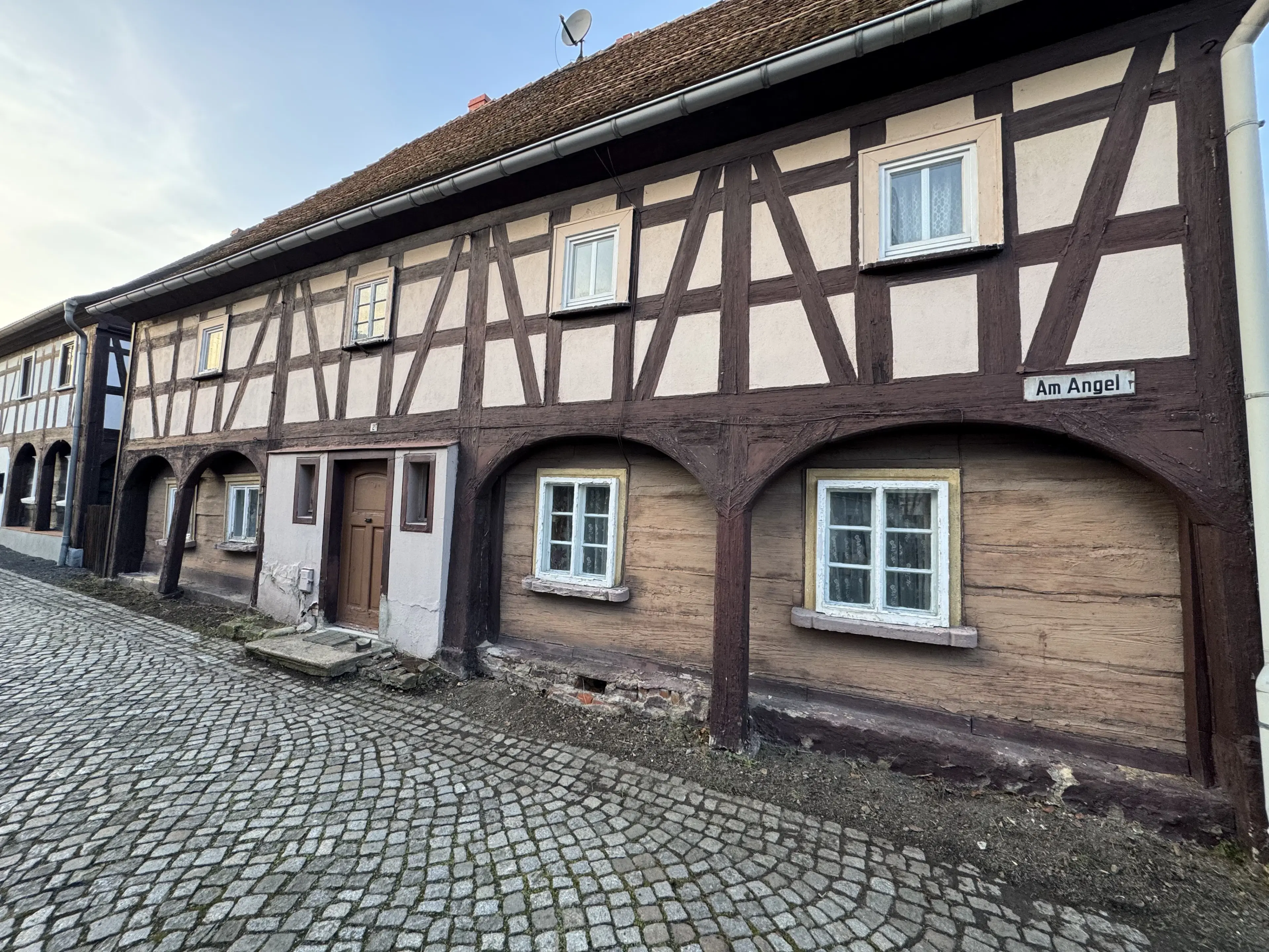 Monumentaal charmant vakwerhuis nabij 3-landenpunt Duitsland, Tsjechië en Polen in Hirschfelde - Duitsland