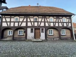 Monumentaal charmant vakwerhuis nabij 3-landenpunt Duitsland, Tsjechië en Polen in Hirschfelde - Duitsland