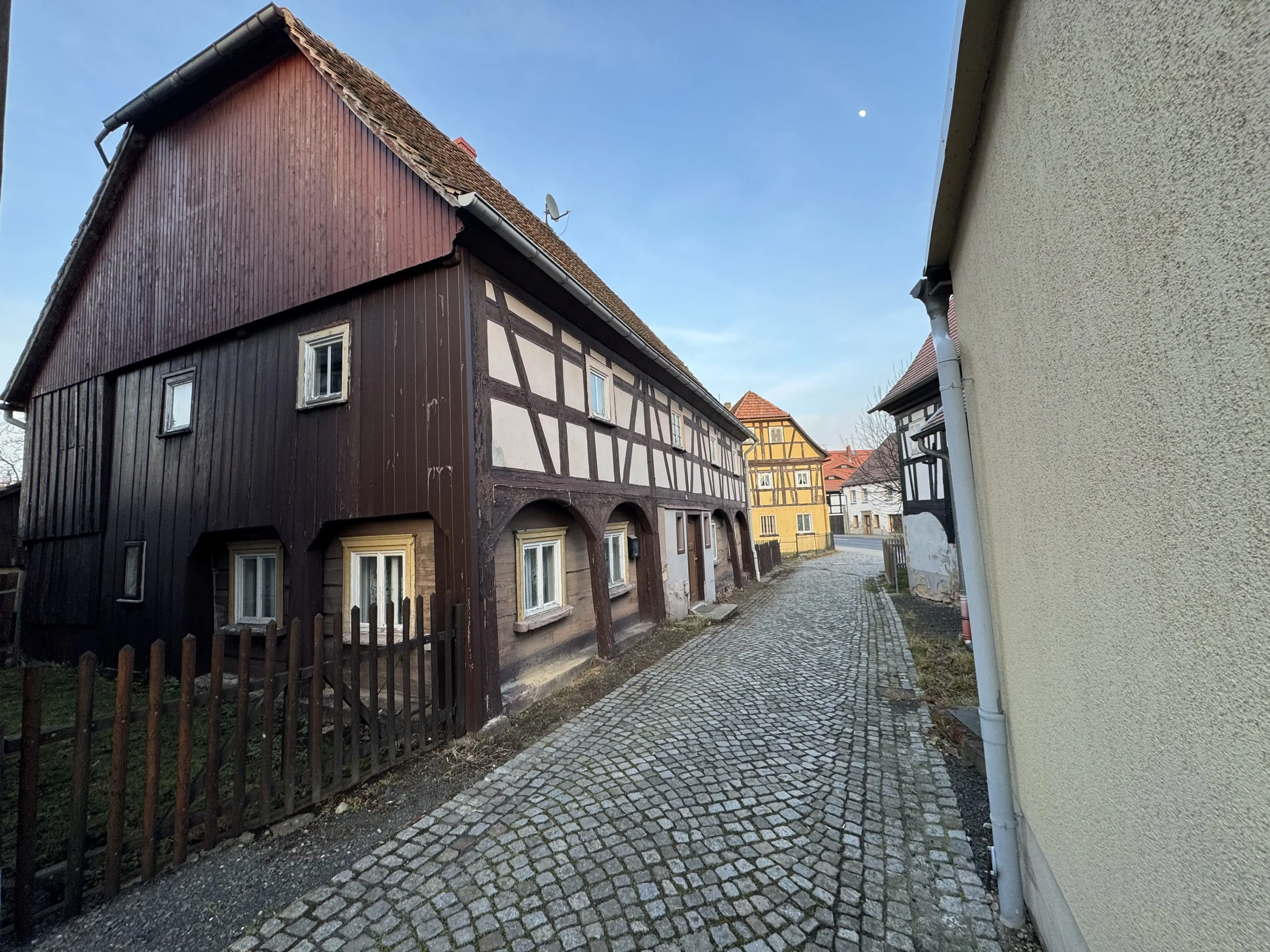 Monumentaal charmant vakwerhuis nabij 3-landenpunt Duitsland, Tsjechië en Polen in Hirschfelde - Duitsland