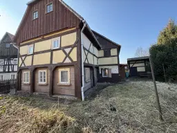 Monumentaal charmant vakwerhuis nabij 3-landenpunt Duitsland, Tsjechië en Polen in Hirschfelde - Duitsland