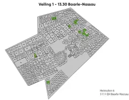 11 percelen grond gelegen op Resort De Heimolen te Baarle-Nassau