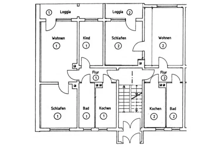 27 appartementen, bouwjaar 1988, 11 verhuurd (€ 58.500,= huur) - Markneukirchen - Duitsland
