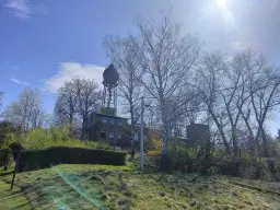Monumentale watertoren Van Zembschen in Hohenmölsen - Duitsland