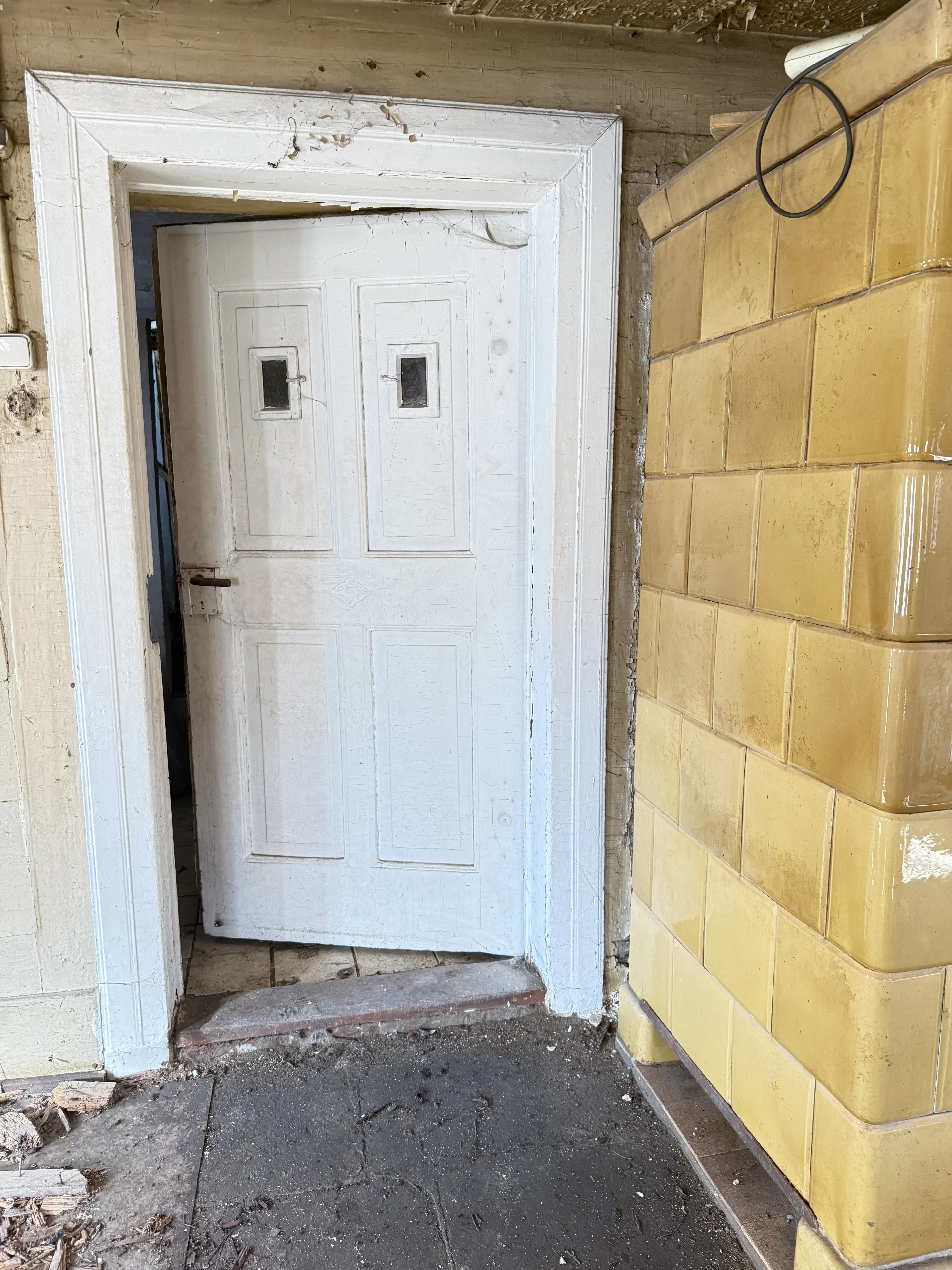 Traditioneel vakwerkhuis in Obercunnersdorf, Bautzen - Duitsland