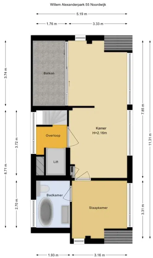 Noordwijk, Willem Alexanderpark 55