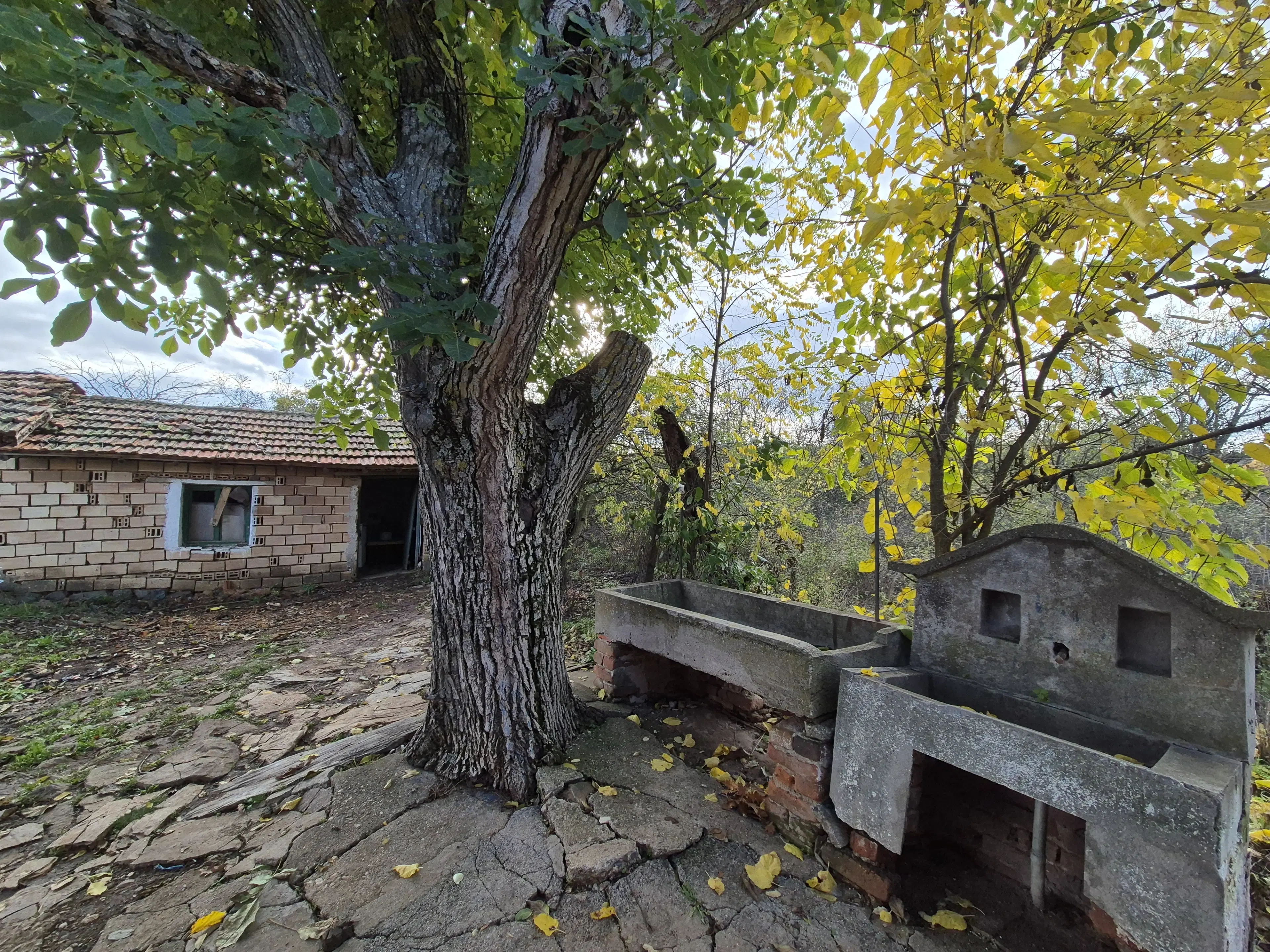 Huis en bijgebouw op ca. 1.000 m² gemeentelijke grond in Razdel - Bulgarije