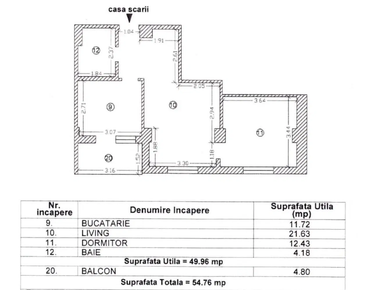 Modern appartement 55 m² nabij de kust, bouwjaar 2019 (huur per jaar € 18.000,=) in Constanta - Roemenië