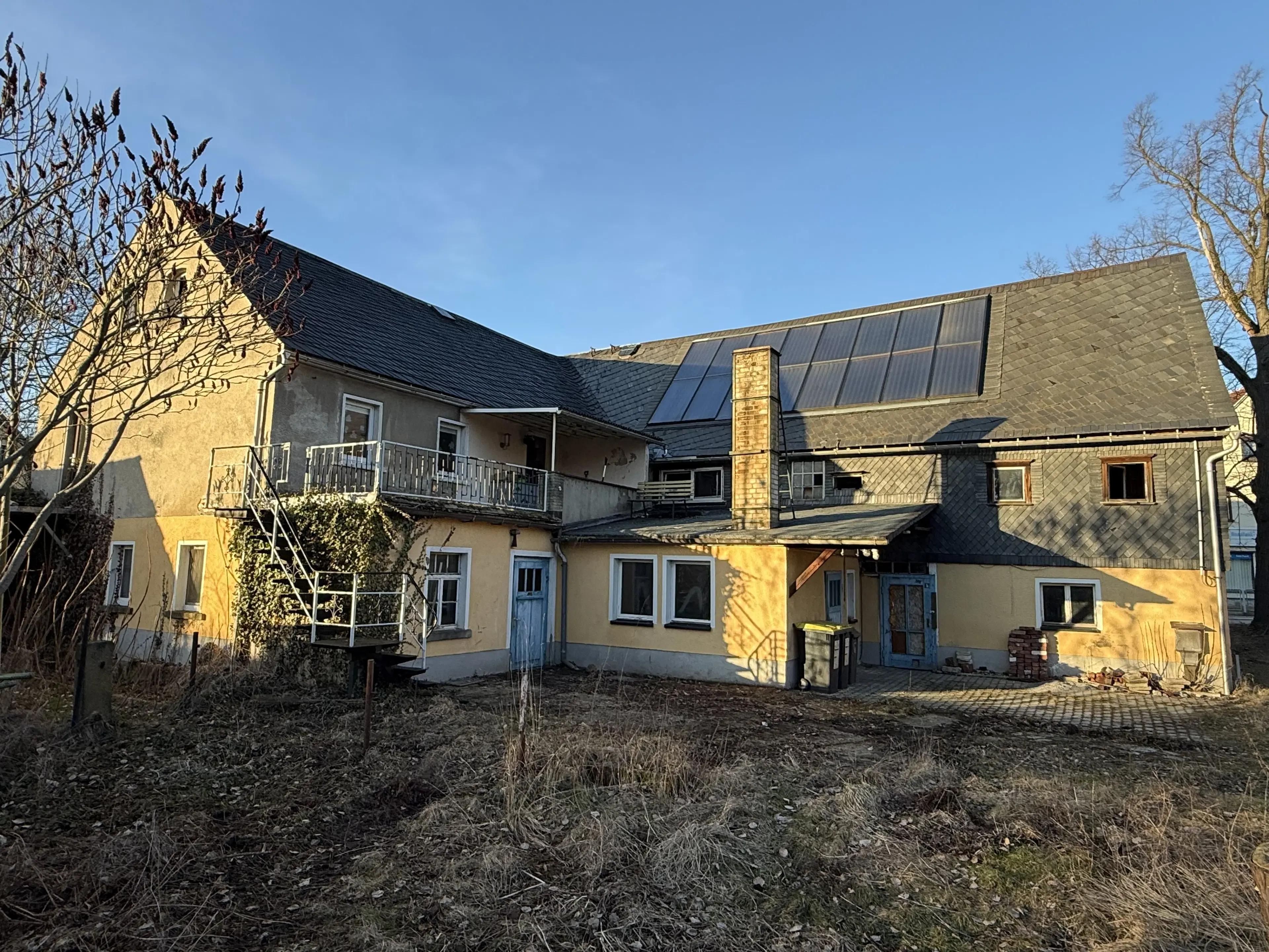 Gastronomie met 2 appartementen op perceel van 2.560 m² in Neukirch/Lausitz, Dresden - Duitsland