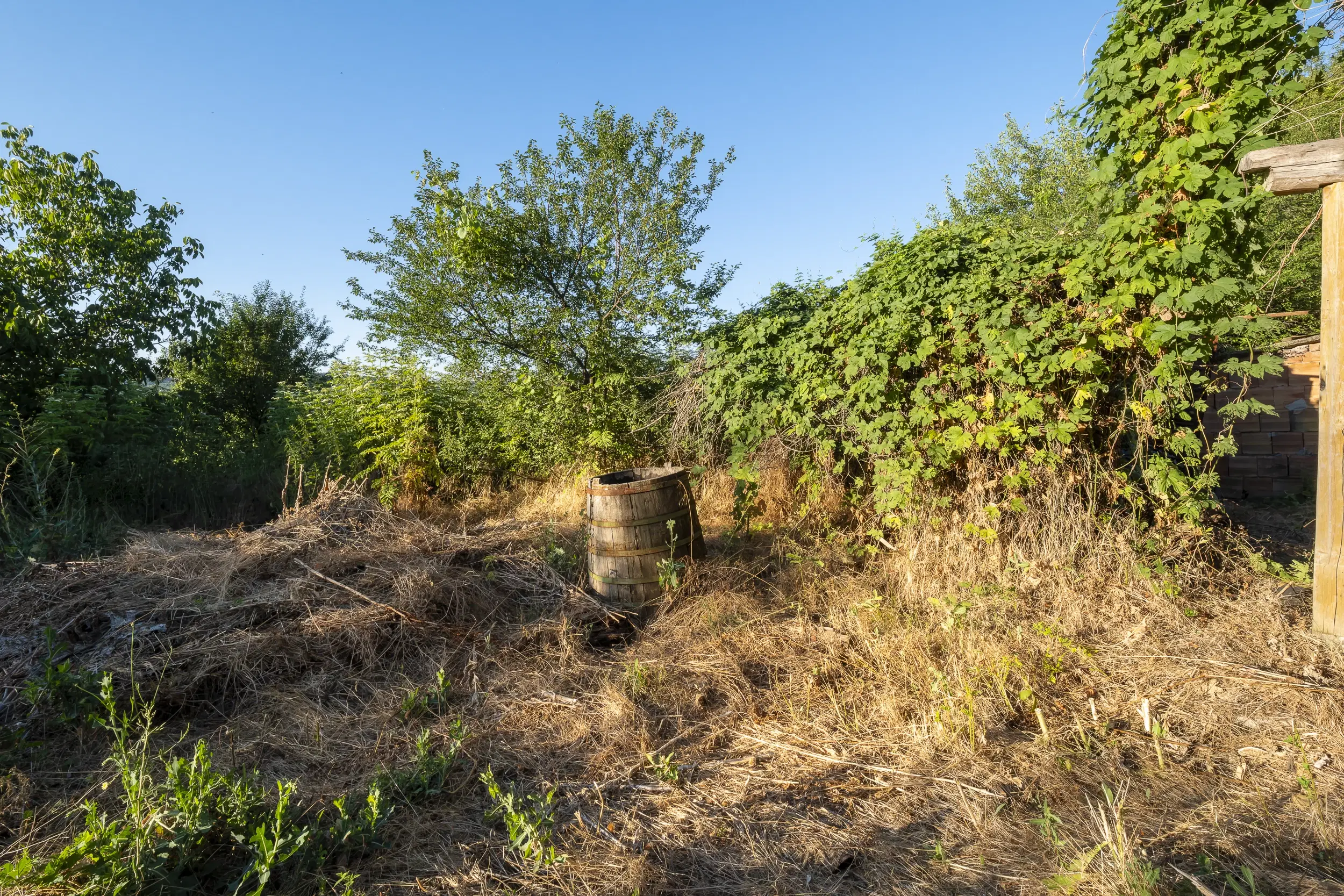 Perceel van 7.857 m² met 2-verdiepingen gezinswoning en bijgebouwen, met uitzicht nabij Veliko Tarnovo - Bulgarije