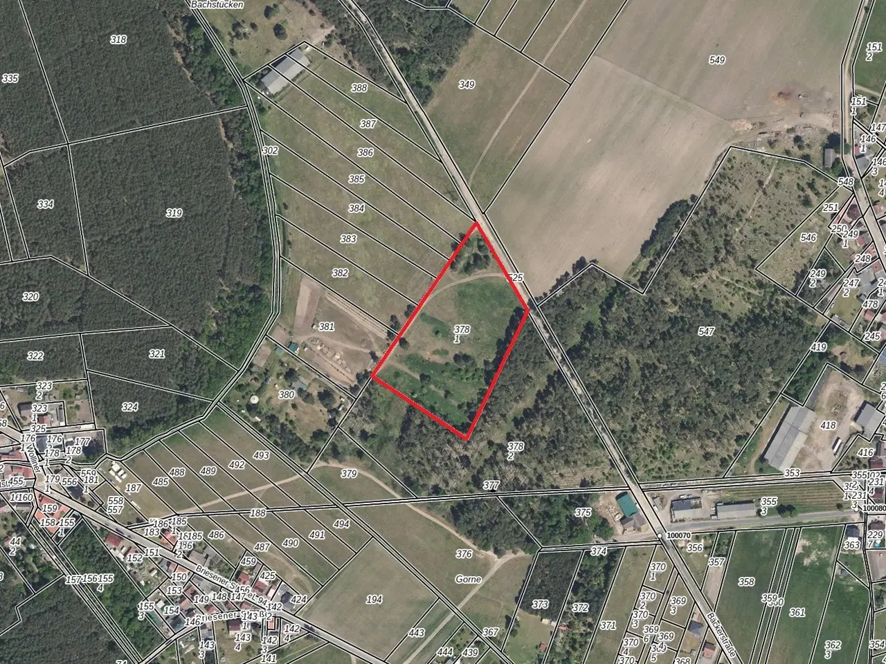 ca. 1.75 ha terrein naast natuurcamping Ragösen - Fläming - Duitsland