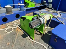 Ofi Barge 1, stalen duwbak te Zaandam