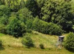 Perceel grond van 3.320 m2 met jachthut in Friedrichroda - Duitsland