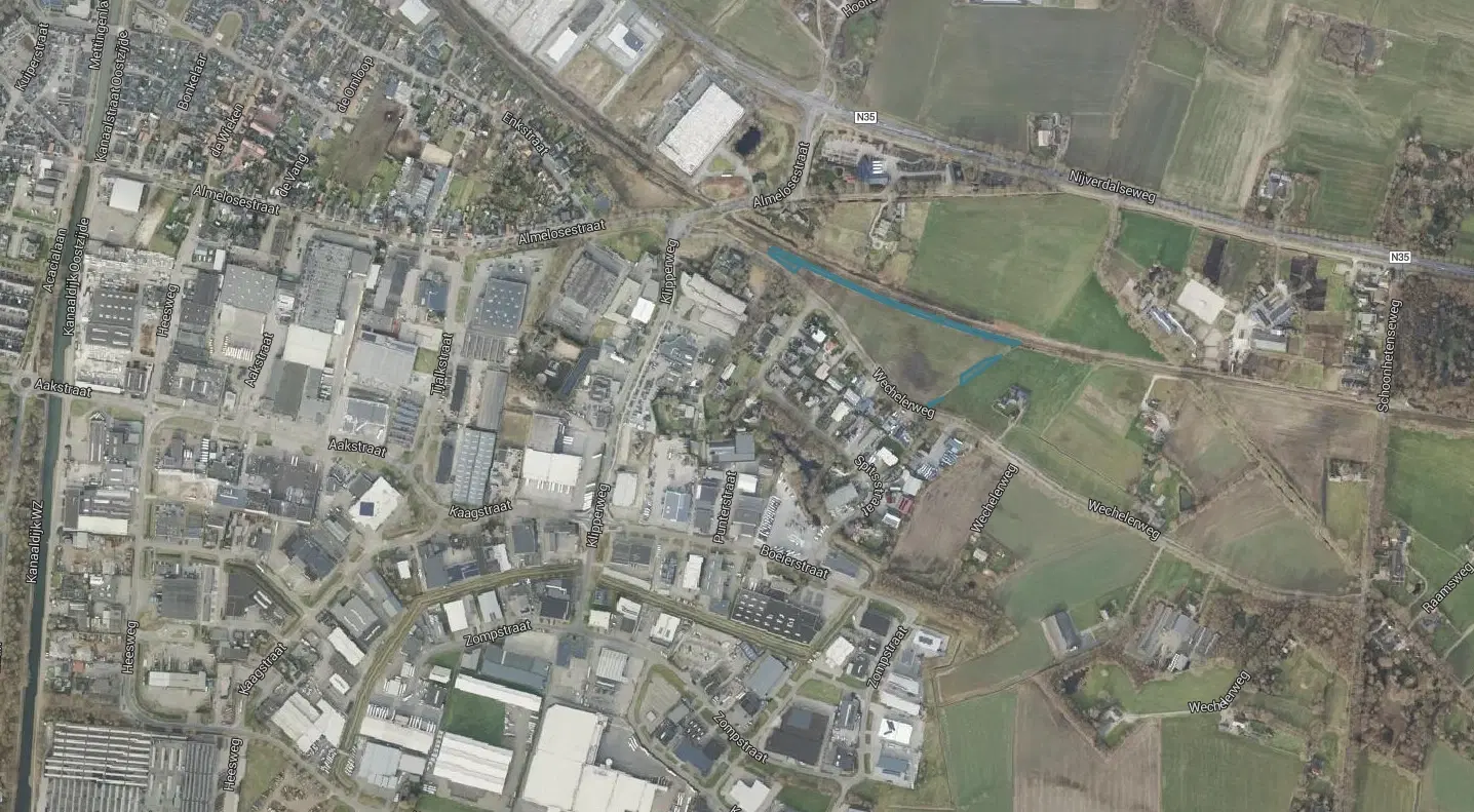 11 percelen agrarische grond