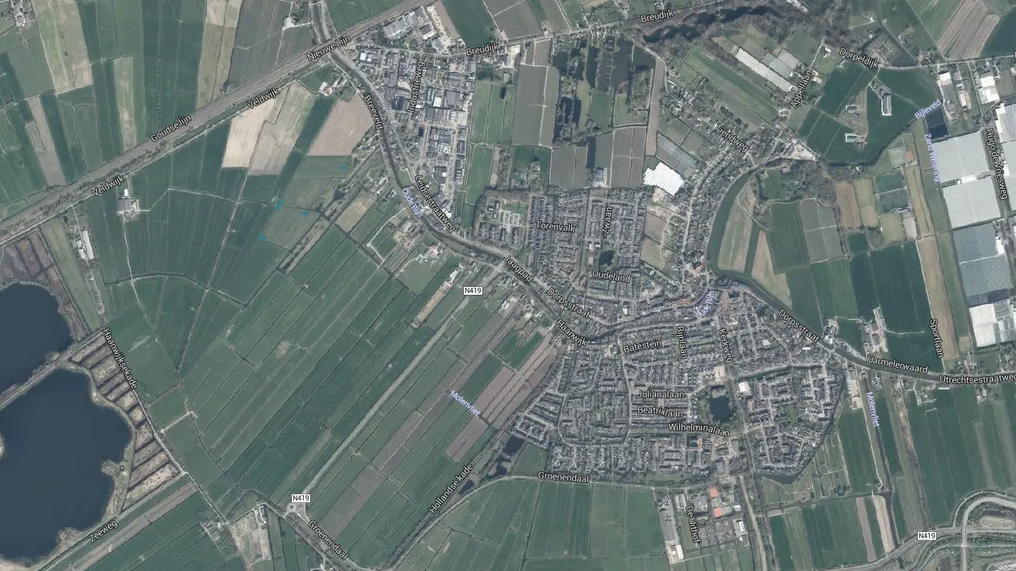 11 percelen agrarische grond