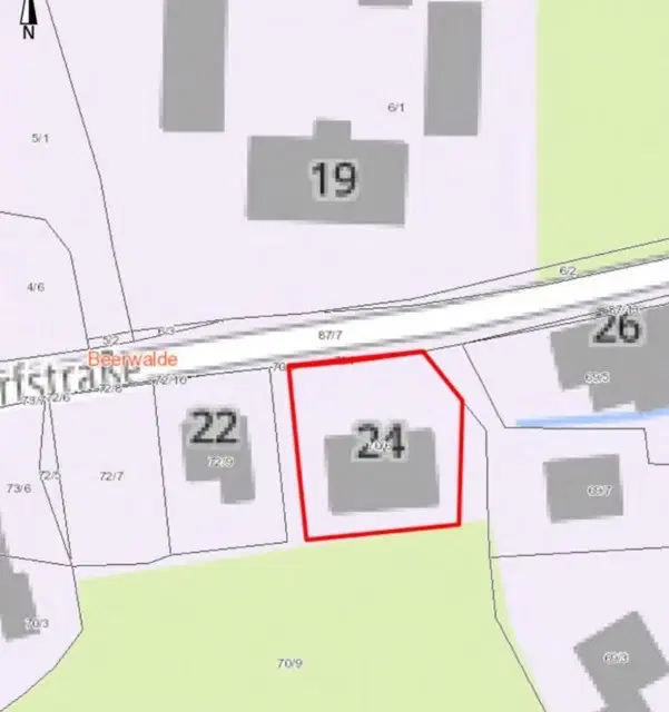 Beleggingsobject 6 (casco) appartementen in Beerwalde - Duitsland