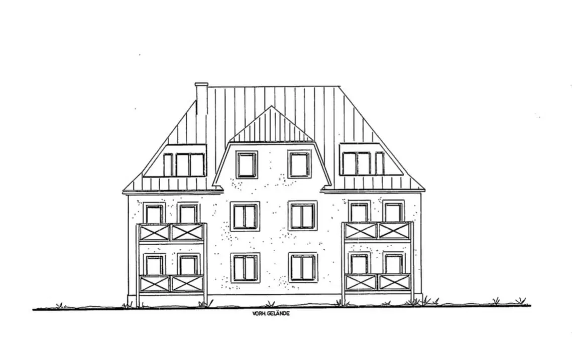 Beleggingsobject 6 (casco) appartementen in Beerwalde - Duitsland