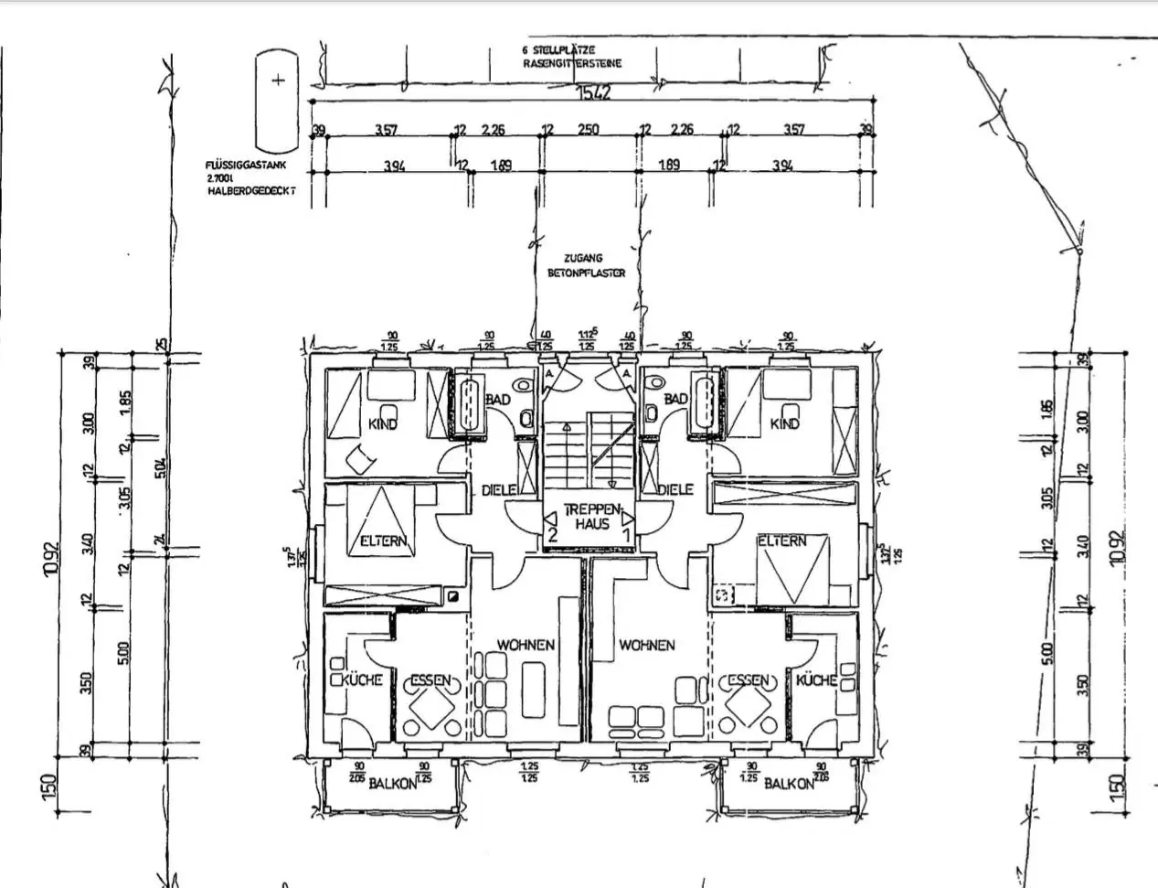 Beleggingsobject 6 (casco) appartementen in Beerwalde - Duitsland