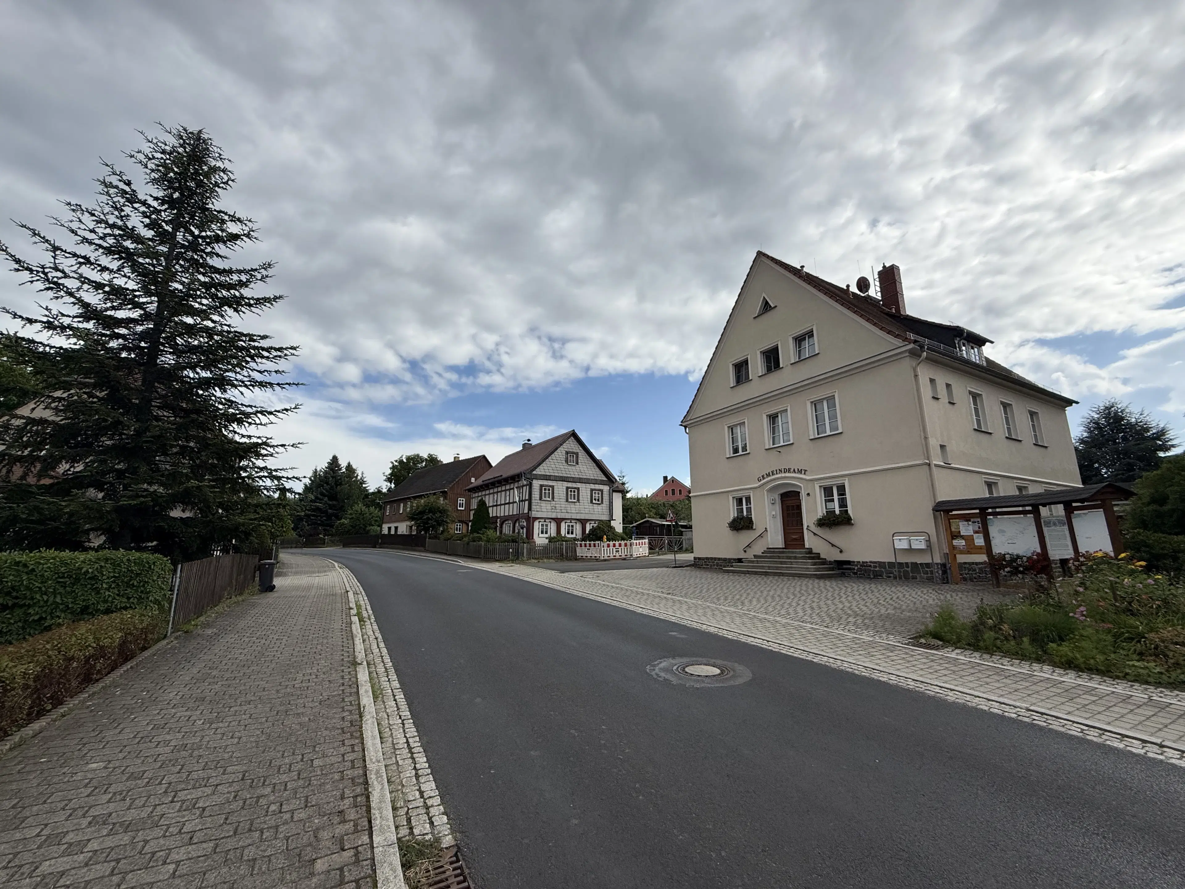 Restaurant "Zum Hirsch" in Bertsdorf-Hörnitz, Saksen - Duitsland