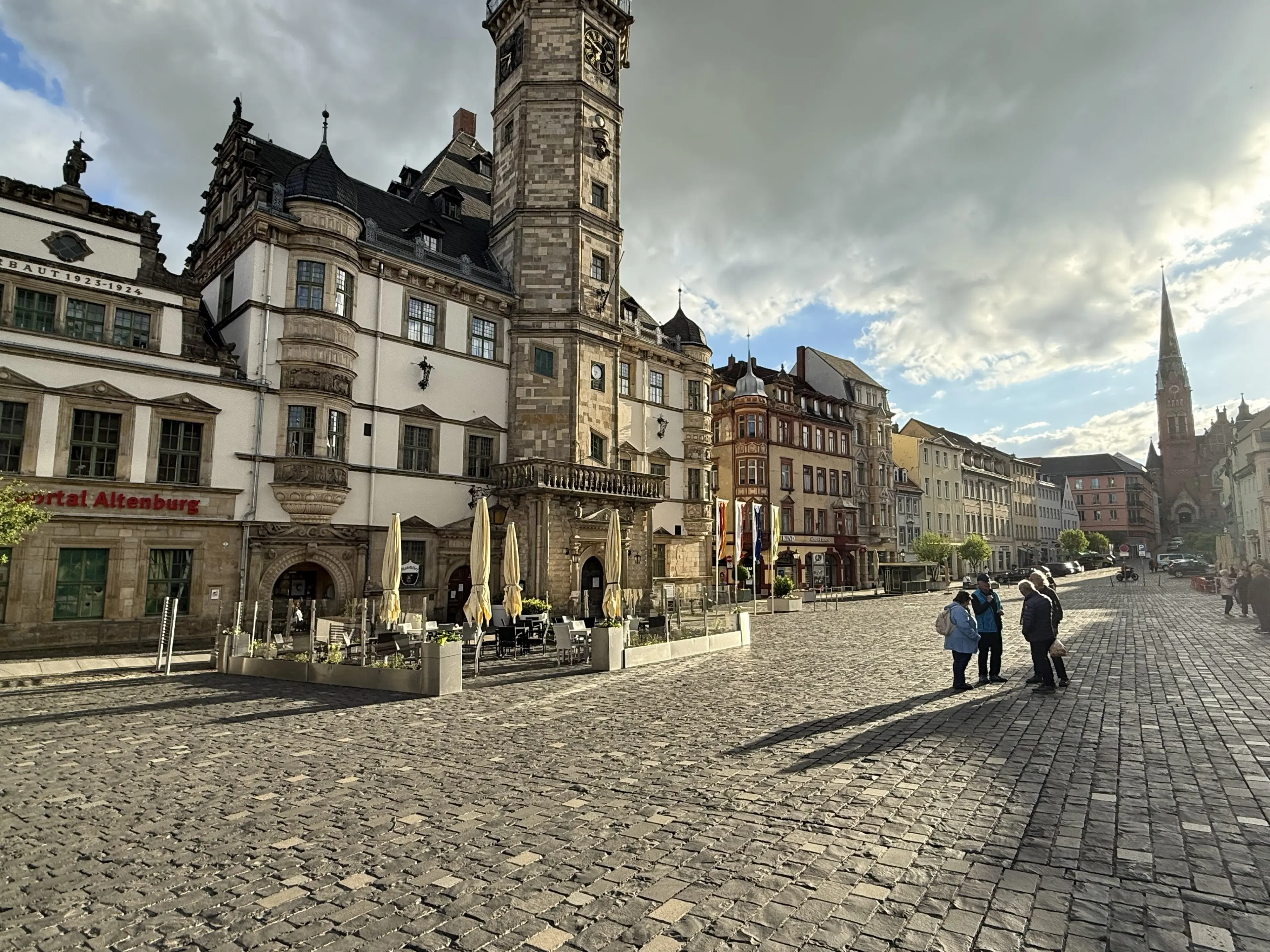 Pension Neubert in centrum, naast het marktplein in Altenburg - Duitsland
