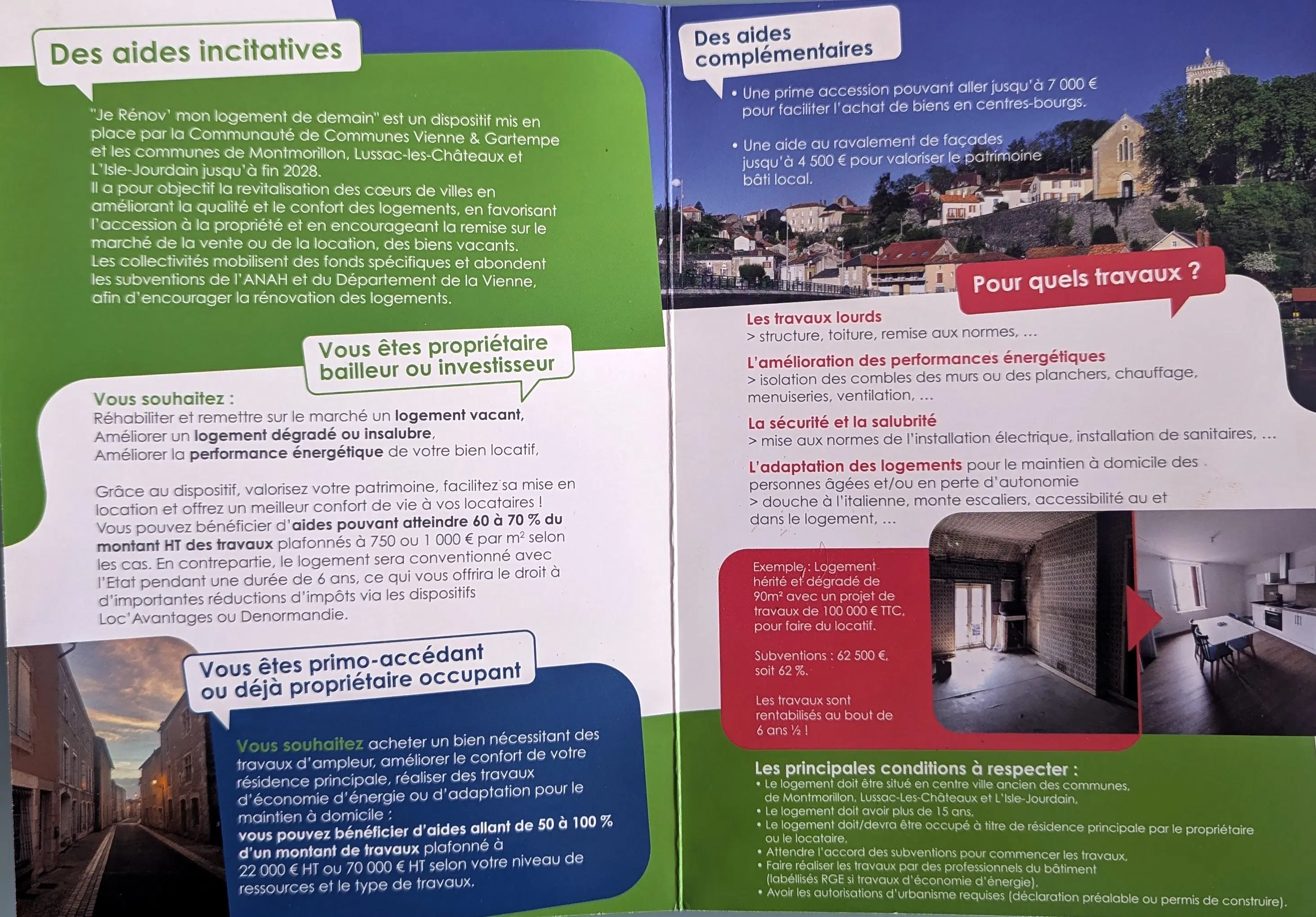 3-verdiepingen Middeleeuws woonhuis in Montmorillon - Frankrijk